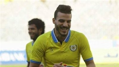 شكري نجيب يتقدم للمقاولون بالهدف الأول أمام الجزيرة