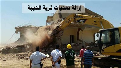 حملة مكبرة لإزالة التعديات على أراضي الدولة في بورسعيد (صور)