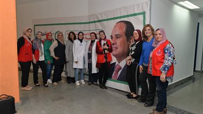 مستشفى مصر للطيران تفعل البرنامج الرئاسي ١٠٠ مليون صحة