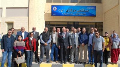 محافظ بني سويف يتفقد أعمال تأهيل مستشفى الـ24 سرير