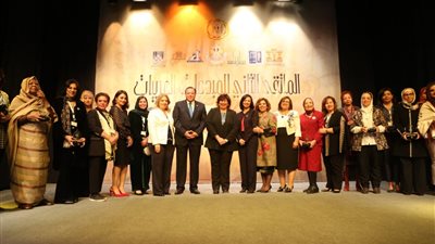 وزيرة الثقافة تفتتح الملتقى الثاني للمبدعات العربيات (صور)