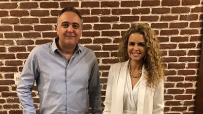 محمد حفظي ضيف شيرين حمدي في 