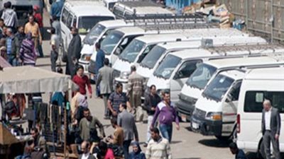 ضبط 4 سائقين بسبب رفع تعريفة الأجرة في حلوان