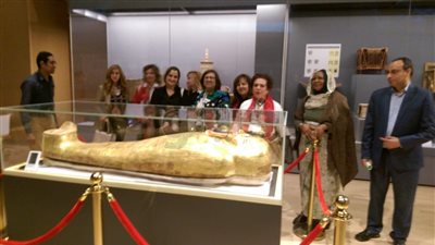 متحف الحضارة يستقبل ضيوف ملتقى المبدعات العربيات