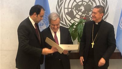 رسالة مشتركة من الأزهر والفاتيكان لأمين عام الأمم المتحدة