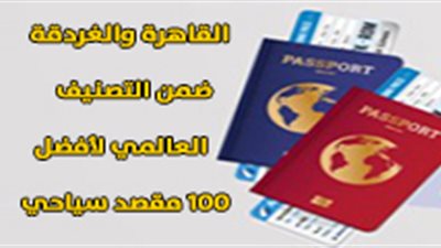 القاهرة والغردقة ضمن التصنيف العالمي لأفضل 100 مقصد سياحي (انفوجراف)