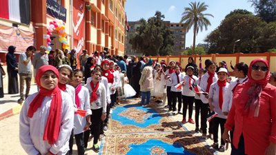 افتتاح مدرستين بتكلفة 19 مليون جنيه في دمياط (صور)