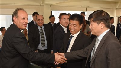 محافظ الإسكندرية يشارك في منتدى الأعمال المصري الصيني (صور)