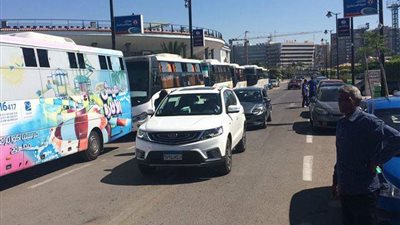 سموحة يوفر أتوبيسات لنقل أعضائه لمؤازرة الفريق بنهائي الكأس (صور)