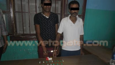 القبض على عاطلين بحوزتهما 15 لفافة هيروين في المنوفية