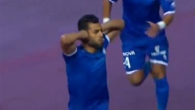 «حسام حسن» يتقدم بالهدف الأول لسموحة في الزمالك