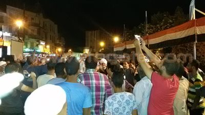 بالفيديو والصور.. احتفالية كبرى لـ«مصر بلدي» بميدان الساعة في قنا