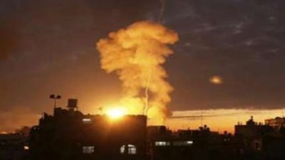 إصابة طفلين بسبب سقوط قذيفة على أحد المنازل برفح