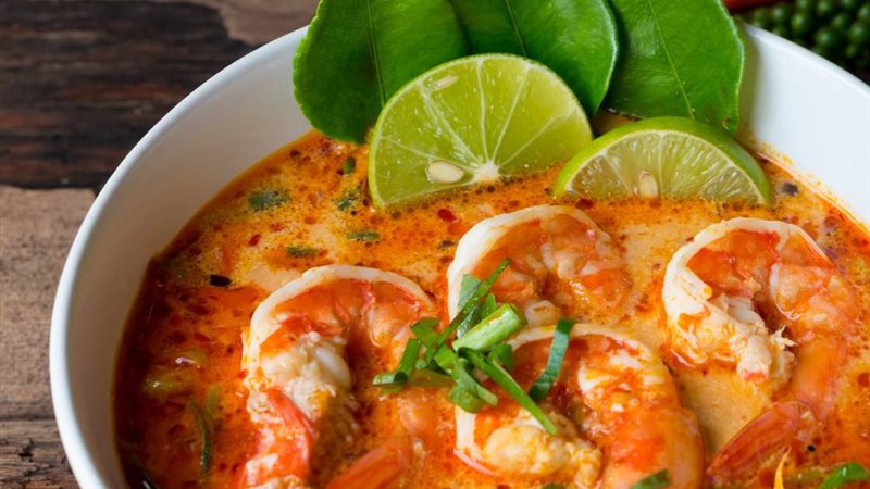  شوربة الجمبري