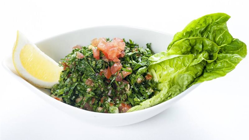  تبولة السبانخ