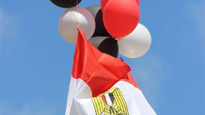 «الجياد» يطلق أعلام مصر في سماء الإسكندرية احتفالًا بافتتاح القناة