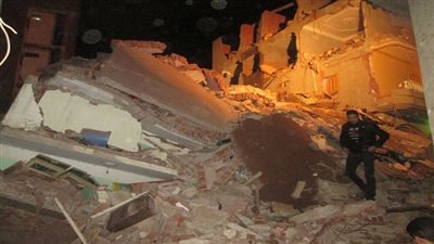 حي شمال الجيزة: انهيار عقار واحد في إمبابة وتصدع الثاني