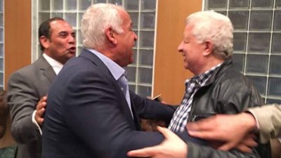 انتهاء أزمة مرتضى منصور وفرج عامر بعتاب رقيق