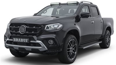 «Brabus» تجري تعديلات لسيارة «بيك أب X-Class» (صور)