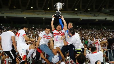 علاء مقلد: الزمالك حقق 3 بطولات بالفوز على سموحة