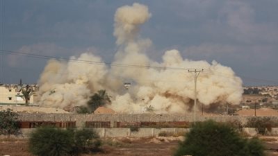 مصرع أحد شيوخ قبيلة السواركة في سقوط  قذيفة على منزله برفح