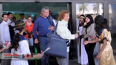 232 سائحًا ألمانيًا يصلون إلى الأقصر