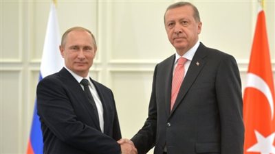 بوتين يبحث مع أردوغان آخر تطورات الأوضاع في غزة