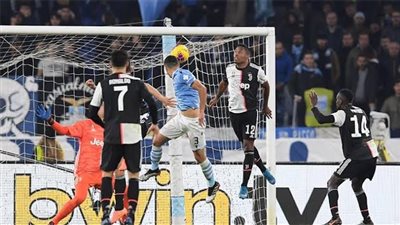 يوفنتوس يخسر أمام لاتسيو 1/3 في الدوري الإيطالي