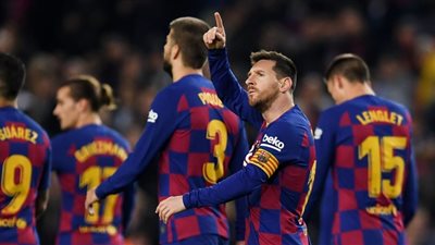 ميسي يقود برشلونة للفوز على مايوركا 2/5 وتصدر الدوري الإسباني