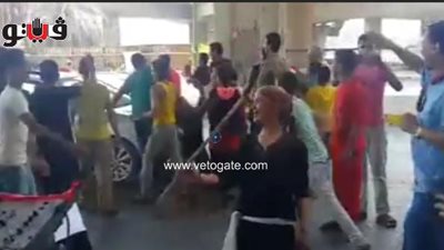 بالفيديو.. وصلة رقص لسيدة على الأغاني الوطنية بكورنيش النيل