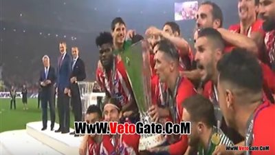 لحظات تتويج «أتلتيكو مدريد» بالدوري الأوروبي 2018 (فيديو)