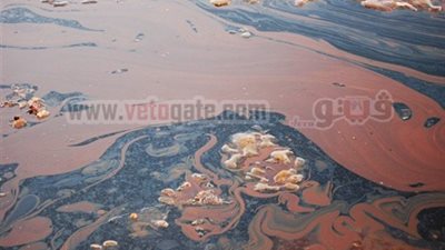 بقعة زيت توقف محطات مياه الشرب بأدفو