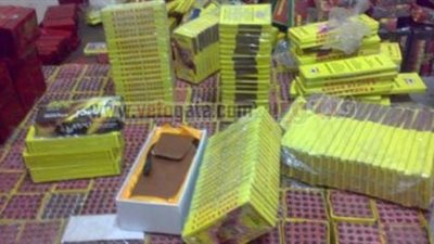 ضبط 50 طنا من الألعاب النارية بميناء الإسكندرية