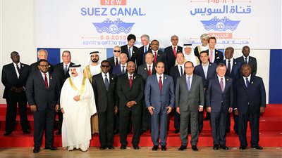 الملك سلمان وبوتين أبرز الغائبين عن حفل افتتاح القناة