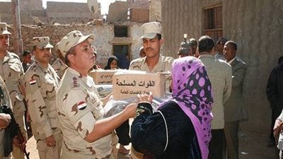 القوات المسلحة تطرح 2.7 مليون عبوة غذائية بالمناطق الأكثر احتياجا
