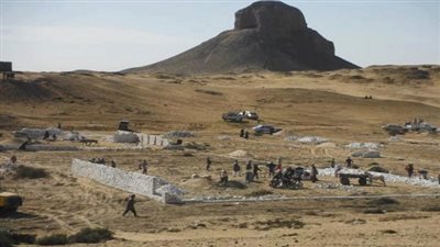 إزالة التعديات على الأراضي الأثرية بالجيزة وكفر الشيخ