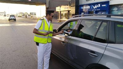 حملات توعية مرورية على الطرق في أول أيام شهر رمضان ( صور)