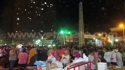 بالصور.. توافد مواطني الشرقية على الاحتفالات الليلية لافتتاح القناة