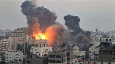 شهيدتان و20 مصابا إثر الغارة الإسرائيلية اليوم على قطاع غزة