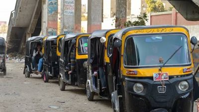 حجز 16 توك توك في حملة بالمنطقة الأثرية بالهرم