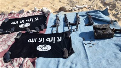 أول صور لمعسكر داعش الإرهابي في جبال أسيوط