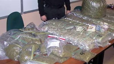 سقوط عاطلَين بـ50 كيلو بانجو بالقليوبية