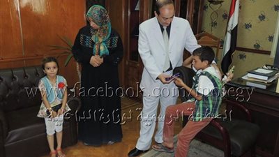 أمن مطروح ينجح في العثور على طفلين وإعادتهما لوالدتهما