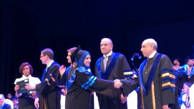 مسئولة بهيئة الرقابة الصناعية تحصل على ماجستير إدارة الأعمال