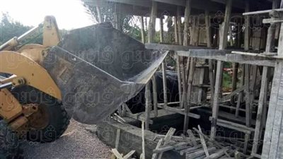 رفع ٨٠ طن مخلفات وإزالة ٩ تعديات على الأراضي الزراعية بالبحيرة