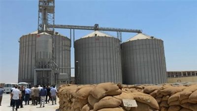 245 طن حبوب وغلال في صومعة ميناء دمياط