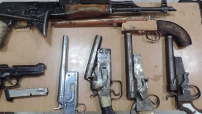 شرطة النقل تضبط 86 بائعًا متجولاً و16 قطعة سلاح