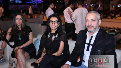 بالصور.. خالد سليم وعبير صبري في حفل سحور المنتج أيمن البياع