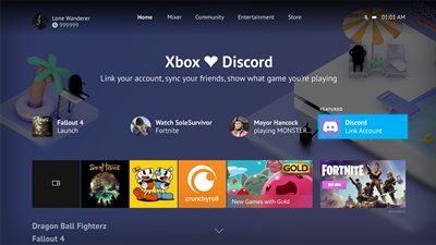 تحديث جديد لـ Xbox One يتيح ربط حساب Discord