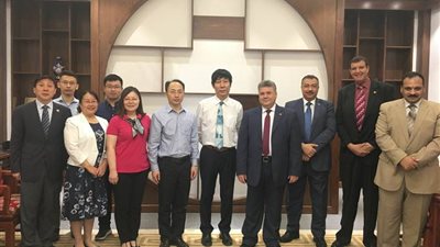 السيد القاضي: خريج جامعة بنها يحصل على درجة علمية من الصين